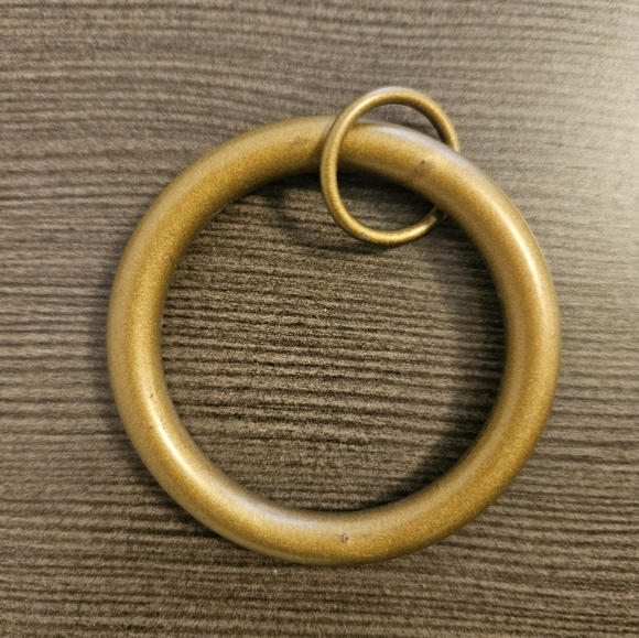 Classic Brass Drapery Rings from Restoration Hardware - Picture 2 of 4